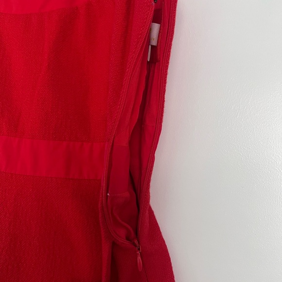 Anthropologie Maeve scoop neck red minidress size 4 - Picture 5 of 7